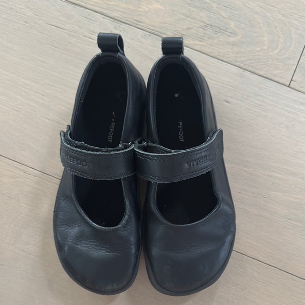 Vivo barefoot Black Kids Dress Shoes Size 13 US / Size 31 EU